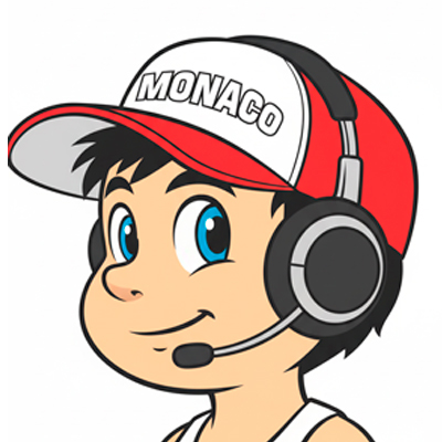 Mascote do atendimento Monaco